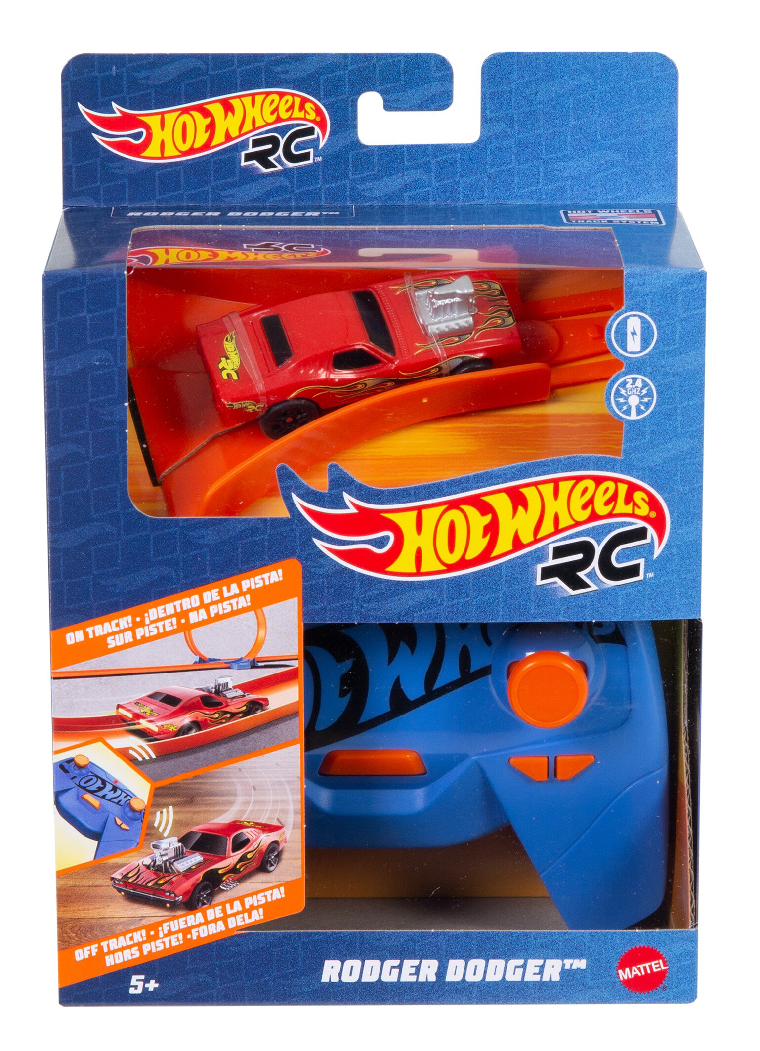 Hot Wheels Rodger Dodger GWB Samochód zdalnie sterowany niskie ceny i opinie w Media Expert