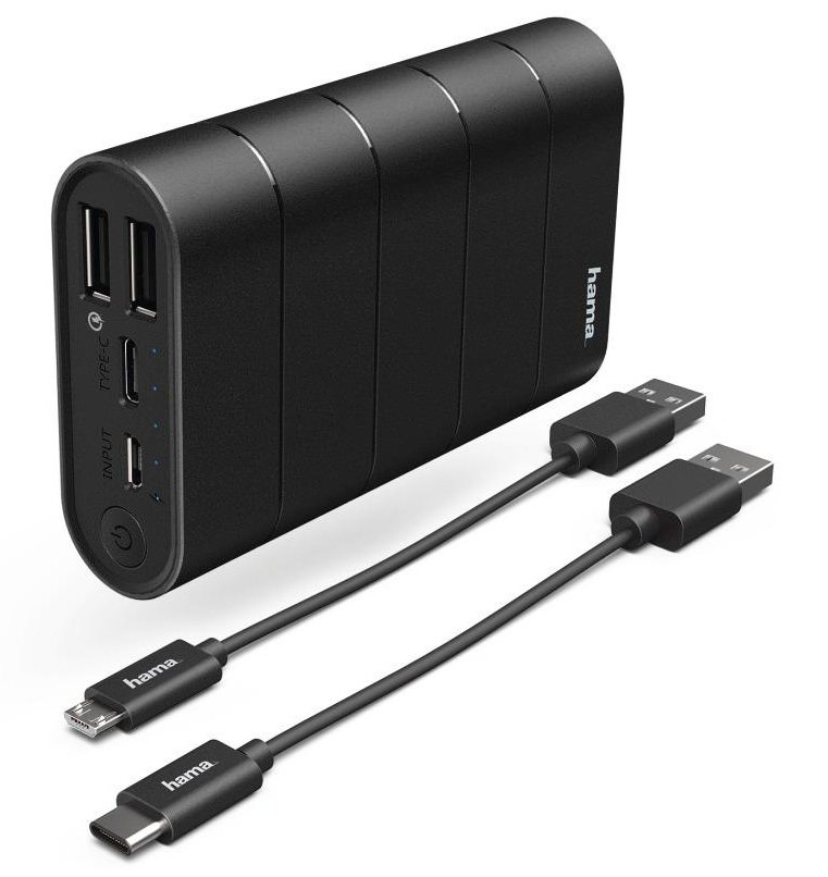 HAMA Power Pack Joy Pro 7800 MAh Czarny Powerbank Niskie Ceny I