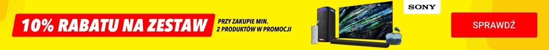 Sony - 10% rabatu na zestaw przy zakupie min 2 produktów w promocji