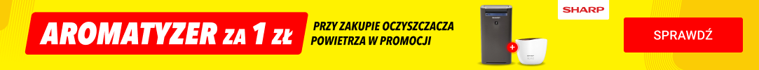 SHARP - Aromatyzer za 1zł przy zakupie oczyszczacza w promocji!