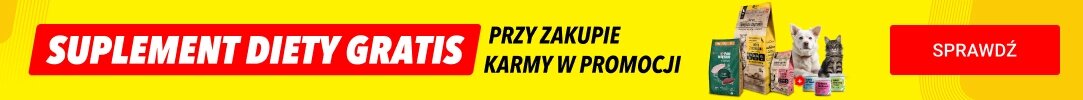 Zyskaj suplement diety dla pupila gratis!