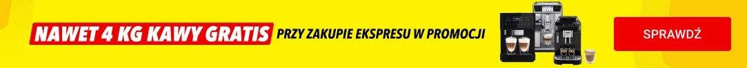 Nawet 4 kg kawy gratis przy zakupie ekspresu w promocji