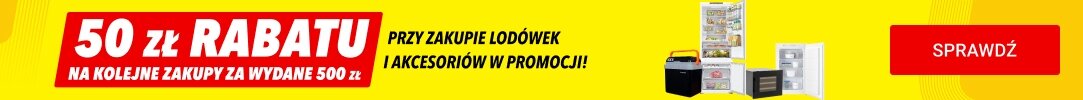 50 ZŁ NA KOLEJNE ZAKUPY ZA WYDANE 500 ZŁ