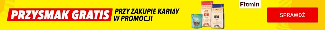 FITMIN - PRZY ZAKUPIE WYBRANYCH KARM PRZYSMAK GRATIS