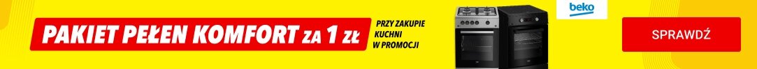 Beko - Pakiet Pełen Komfort za 1 zł przy zakupie kuchni w promocji!