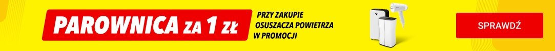 Parownica za 1zł przy zakupie osuszacza powietrza w promocji