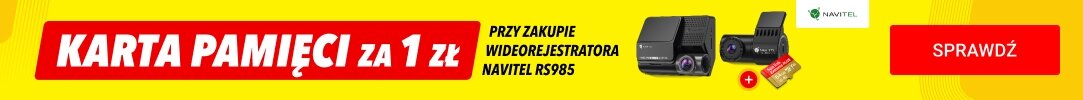 Karta pamięci  za 1 zł przy zakupie wideorejestratora Navitel RS985