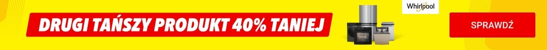 Whirlpool - drugi tańszy produkt 40% taniej