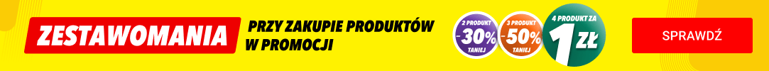 Zestawomania - czwarty produkt za 1zł