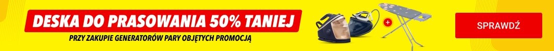 Deska do prasowania 50% taniej