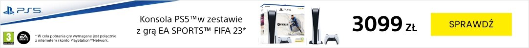 SONY - Konsola Sony PS5 w zestawie z grą FIFA 23