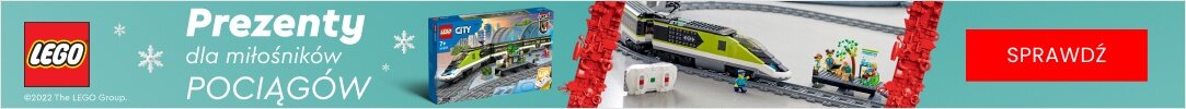 LEGO - Prezenty dla miłośników pociągów