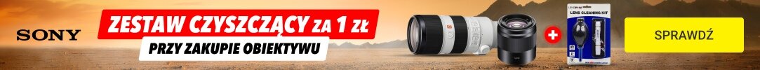SONY - Zestaw czyszczący za 1 zł