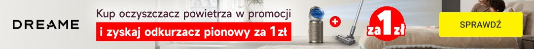 DREAME - Odkurzacz za 1 zł