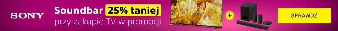 SONY - Soundbar 25% taniej