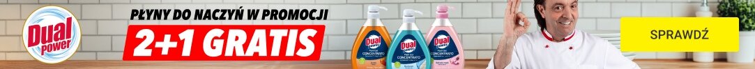 Dual Power - Wybrane płyny do naczyń  2+1 gratis