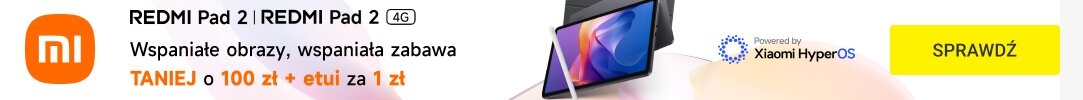 XIAOMI - REDMI Pad 2 REDMI Pad 2 [4G] | Wspaniałe obrazy, wspaniała zabawa | Teraz TANIEJ o 100 zł + etui za 1 zł