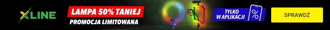 XLINE - Lampa pierścieniowa 50% taniej