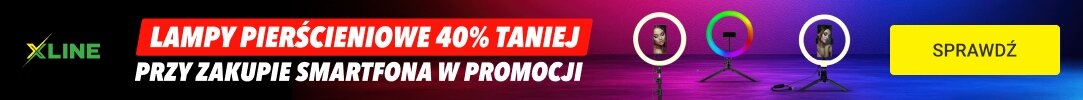 XLINE - Lampy pierścieniowe 40% taniej