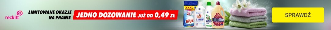 RECKITT - Limitowane okazje na pranie