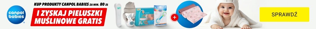 CANPOL BABIES - Pieluszki muślinowe gratis