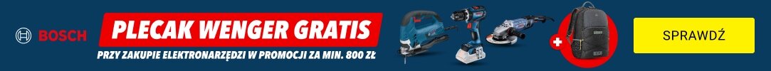 BOSCH PRO - ZYSKAJ PLECAK WENGER