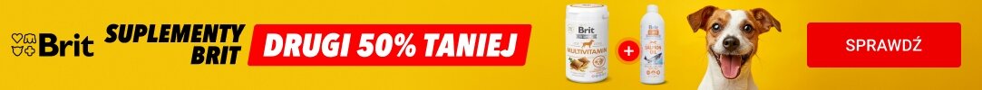 BRIT - Suplementy drugi 50% taniej