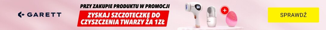 GARETT BEAUTY - Szczoteczka do czyszczenia twarzy za 1zł