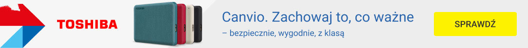 TOSHIBA - Canvio. Zachowaj to, co ważne – bezpiecznie, wygodnie, z klasą