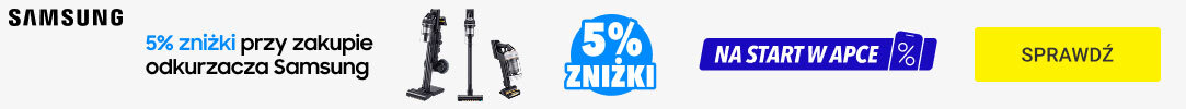 SAMSUNG - Dodatkowe 5% zniżki w aplikacji Media Expert!