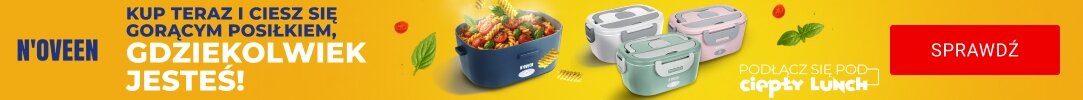 NOVEEN - Kup teraz elektryczny lunchbox Noveen i ciesz się gorącym posiłkiem, gdziekolwiek jesteś.