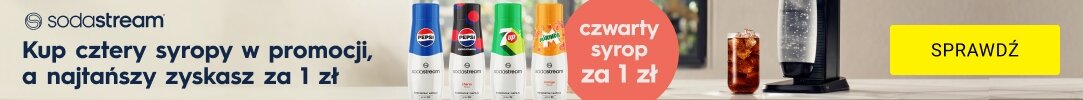 SODASTREAM - Najtańszy syrop za 1 zł