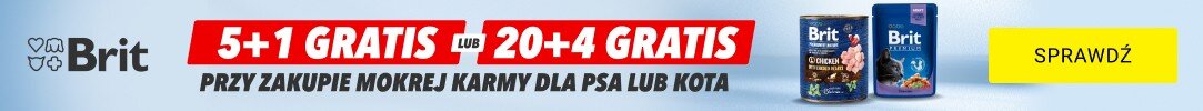 BRIT - Mokra przyjemność dla psa i kota!
