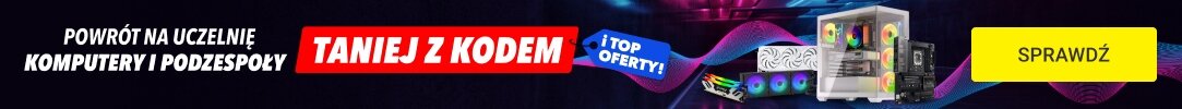 Back to university - Komputery i Podzespoły taniej z kodem i Top oferty