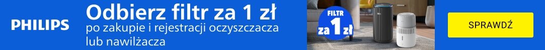 PHILIPS - Filtr za 1 zł