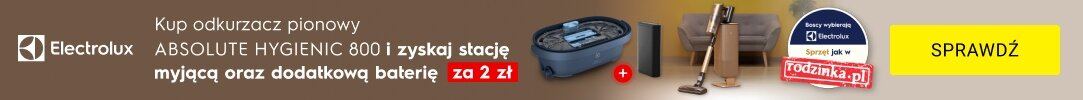 ELECTROLUX - Bateria oraz stacja myjącą za 2 zł