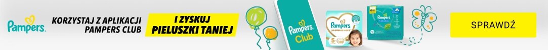 PAMPERS - Pieluszki taniej