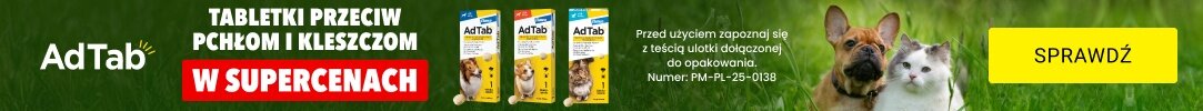 ADTAB - Prosty i smaczny sposób na pchły i kleszcze