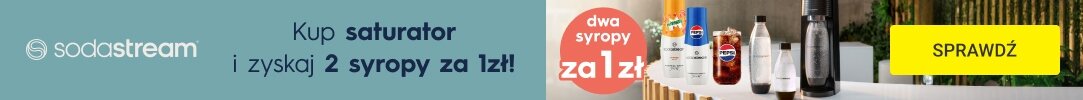 SODASTREAM - 2 syropy za 1zł!