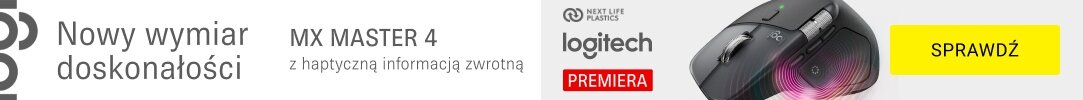 LOGITECH - Nowy wymiar doskonałości - MX Master 4