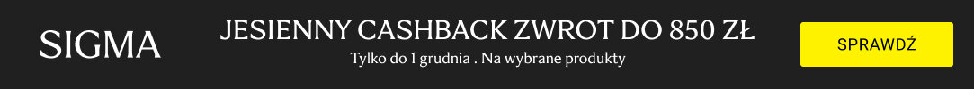 SIGMA - Jesienny cashback