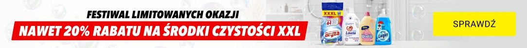 Festiwal limitowanych okazji na środki czystości XXL!