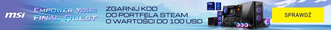 MSI - Zgarnij kod do portfela Steam