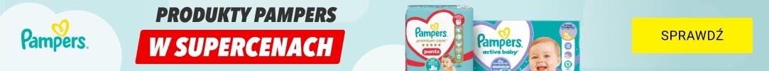 PAMPERS - Produkty Pampers w super cenach