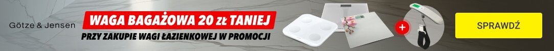 WAGA BAGAŻOWA GOTZE & JENSEN 20 zł taniej
