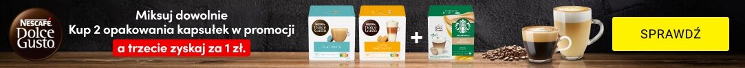 NESCAFÉ DOLCE GUSTO - Trzecie opakowanie kapsułek za 1 zł