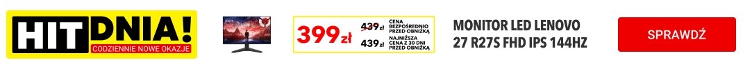HIT DNIA / OFERTA DNIA - Produkty dnia - oferta na 7 dni