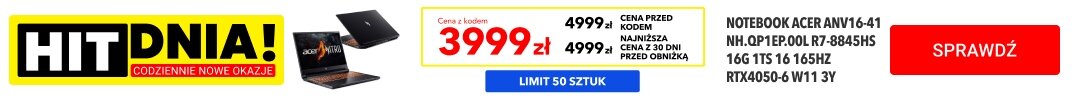HIT DNIA / OFERTA DNIA - Produkty dnia - oferta na 7 dni