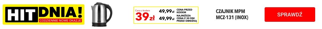 HIT DNIA / OFERTA DNIA - Produkty dnia - oferta na 7 dni