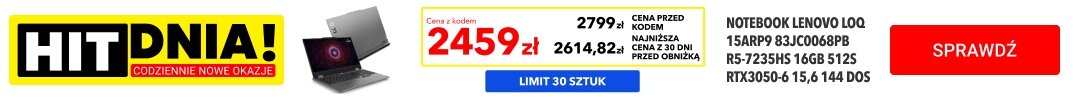 HIT DNIA / OFERTA DNIA - Produkty dnia - oferta na 7 dni